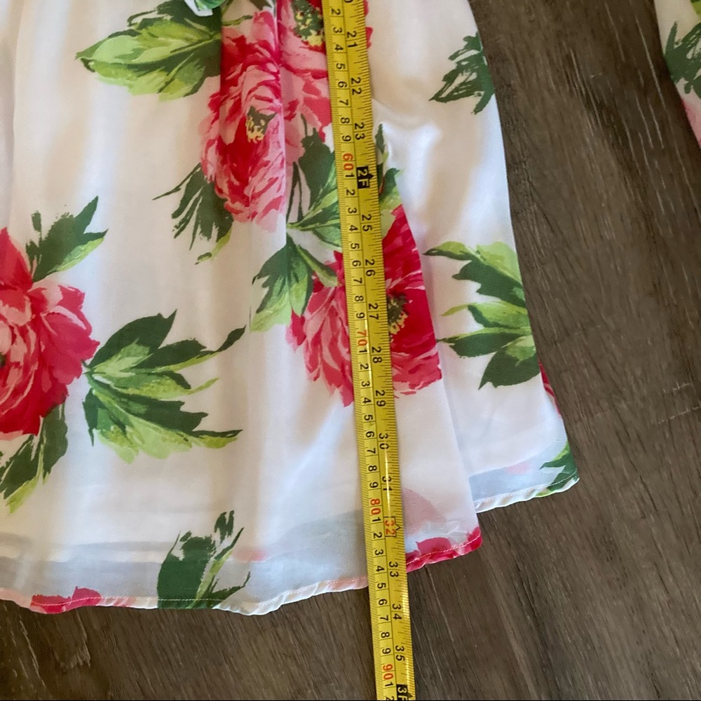 Cotton Candy Long Sleeve Floral Dress Size Small - Picture 13 of 15